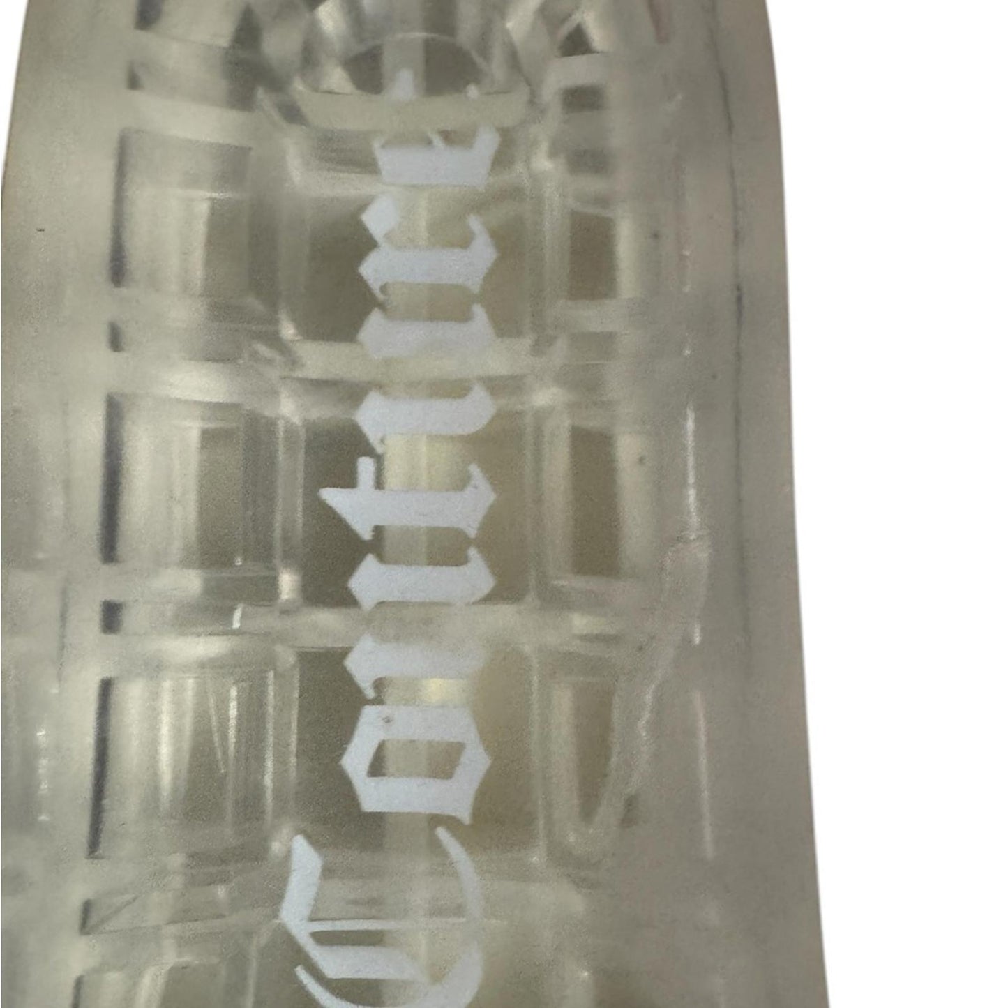 Pre-Love Juicy Couture Clear Slide Sandals