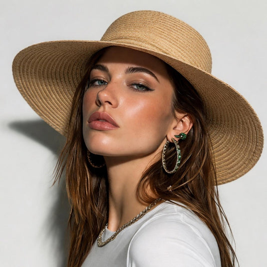 Style & Co. - SPF 50+ Accessories Beach/Sun Hat
 Tan Sun Hat