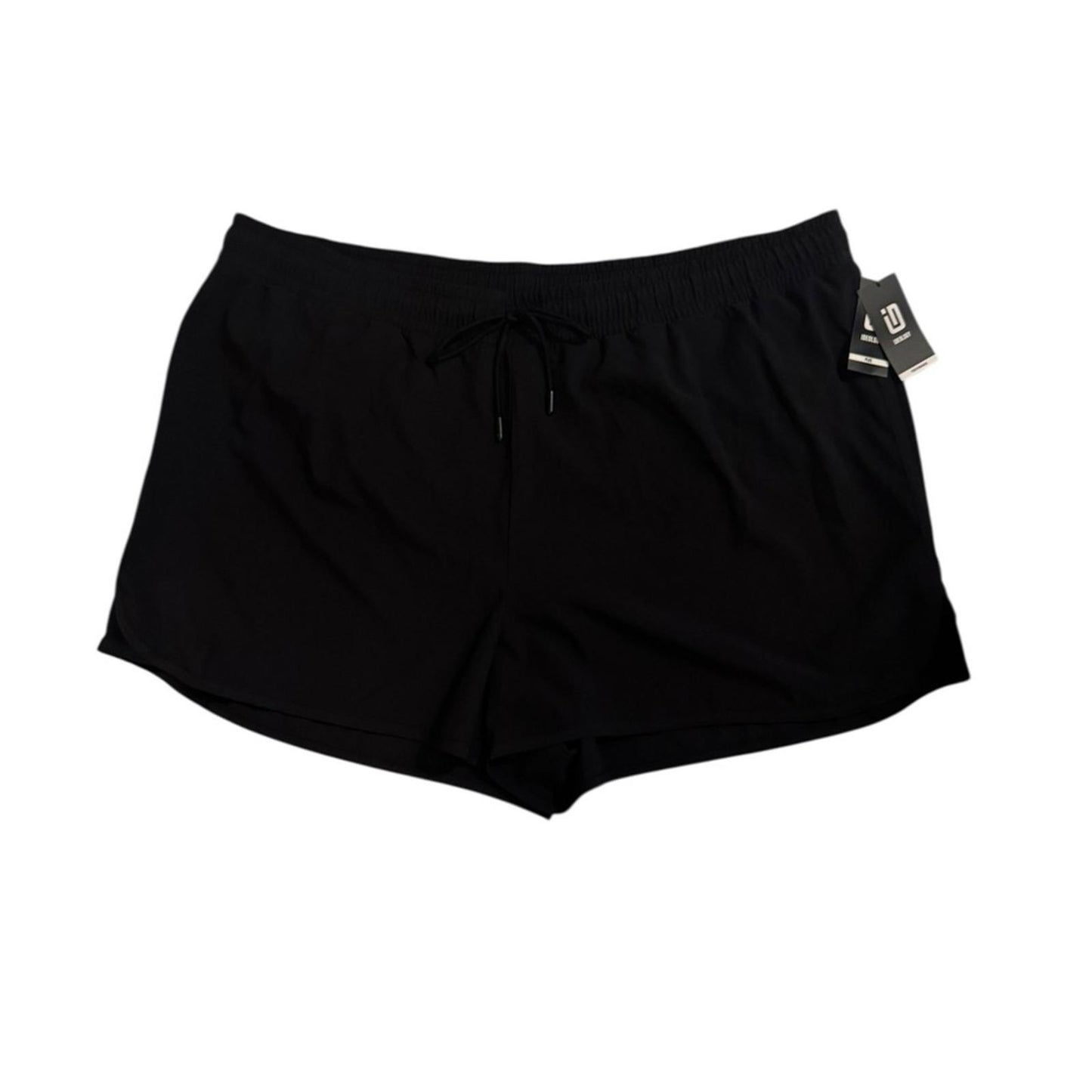Ideology Black Women's drawstring, Waste Shorts