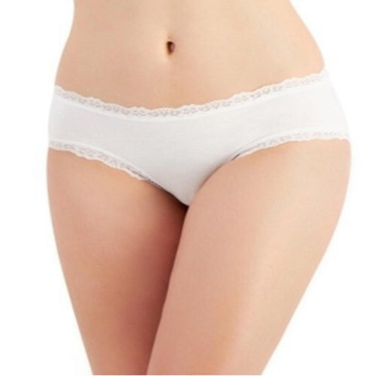 Jenni Elegant White Lace Trim Core Panty