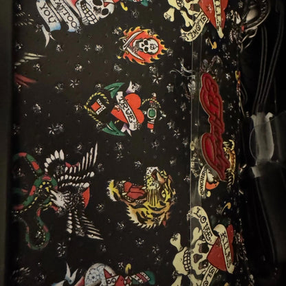 Ed Hardy Convertible Wristlet & Key Ring