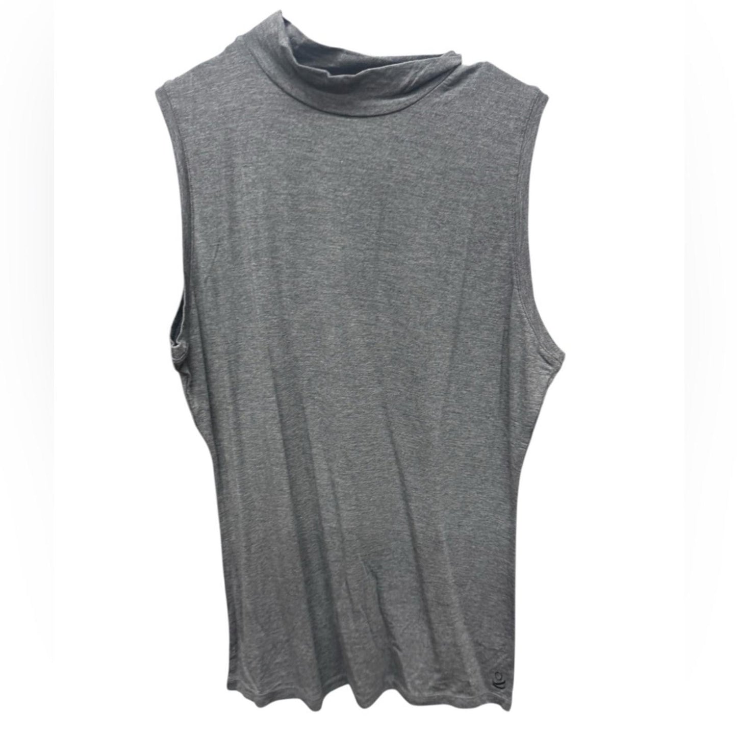 Cuddl Duds Light Gray Sleeveless Top