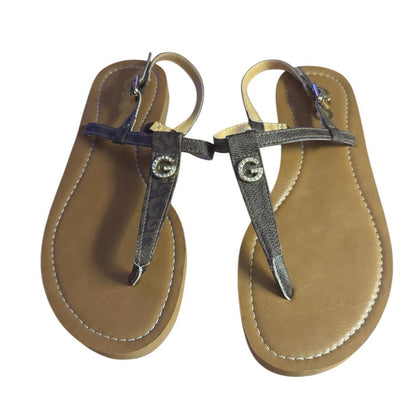 GBC Women's Brown Sandals Gucci Vibes