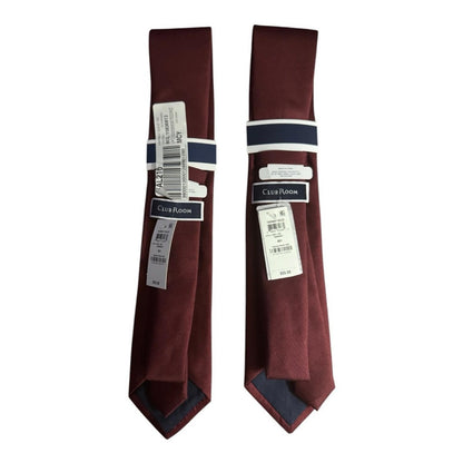Club Room Men's Burgundy Tie