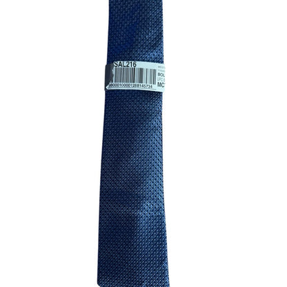 Michael Kors Men's Navy Blue Textured Tie