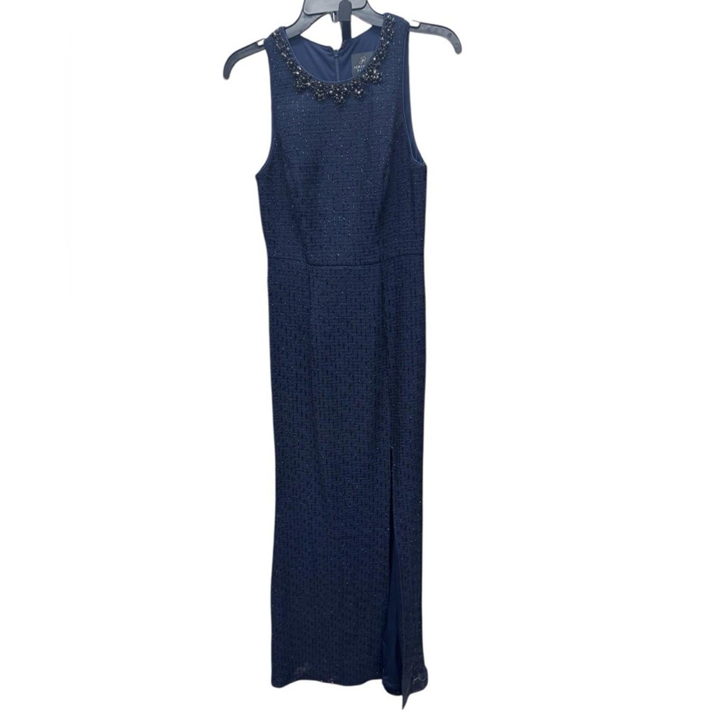 Adrianna Papell Navy Maxi Dress