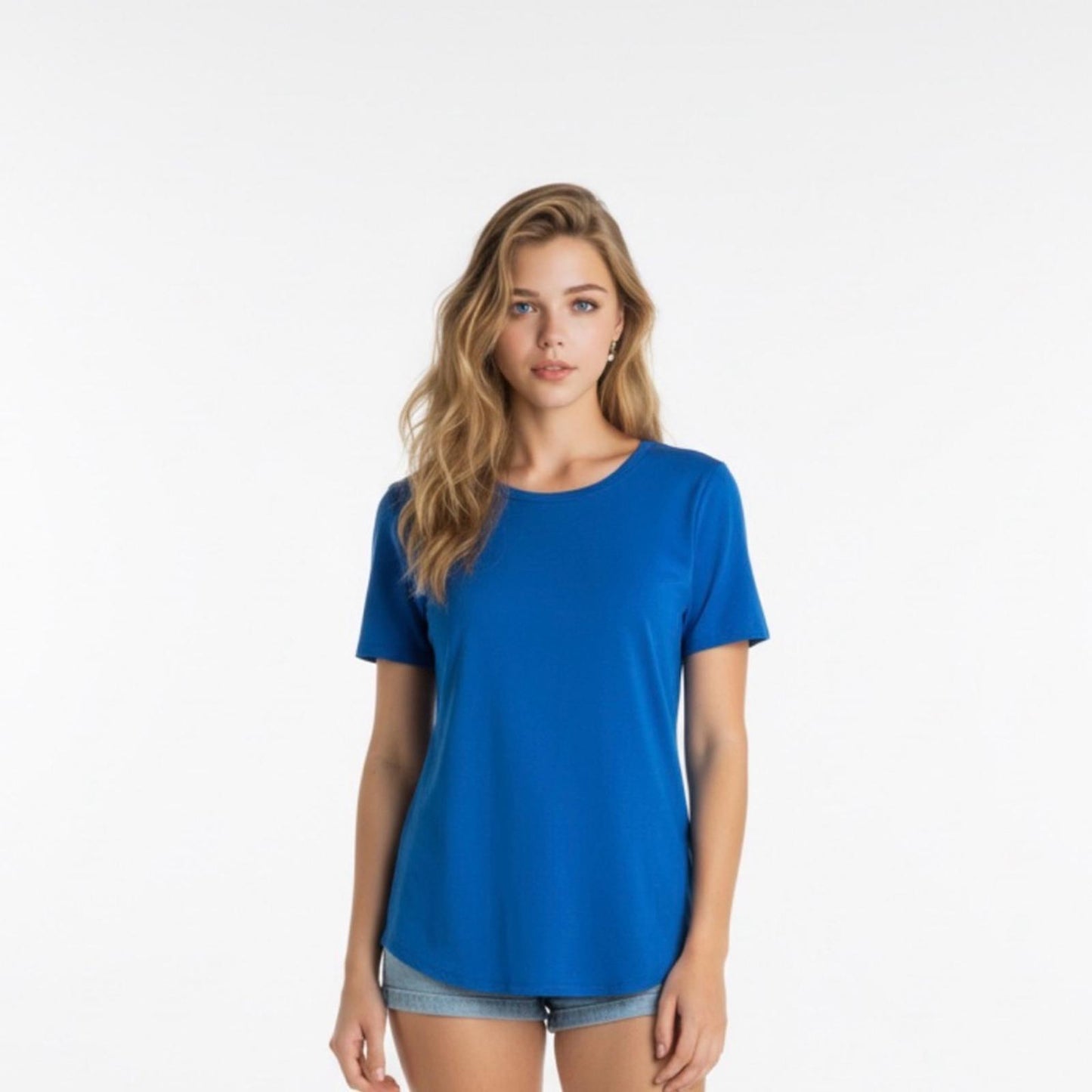 Pre-Love Alfani Royal Blue Short Sleeve Tee