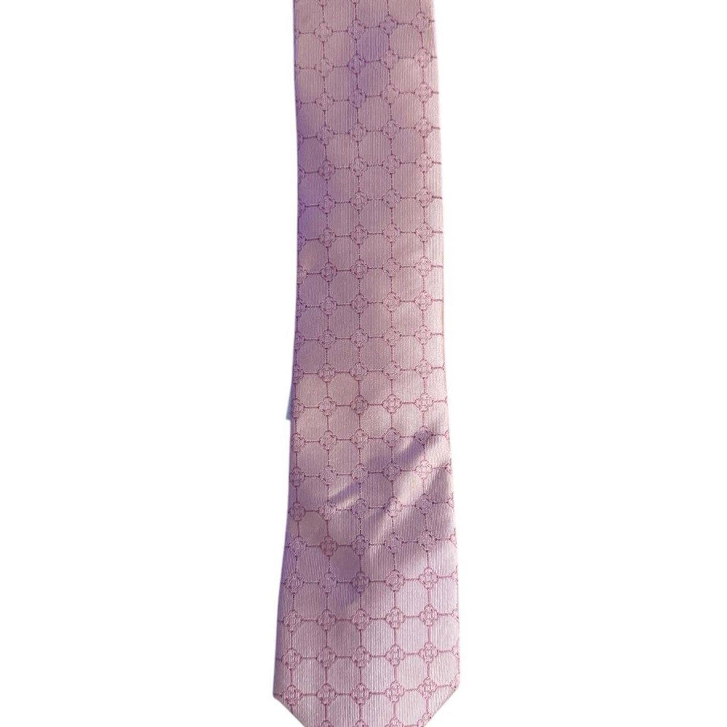 Tommy Hilfiger, Elegant Pink Patterned Tie