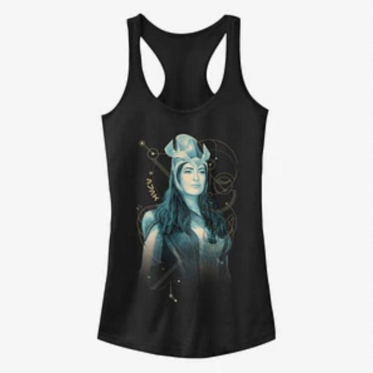 Marvel Eternals Ajak Black Graphic Women's Tank Top