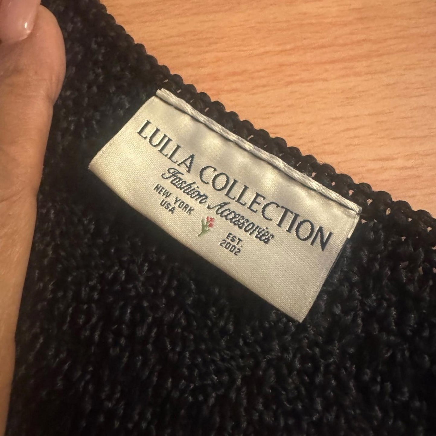 Lulla collection, - Stackable visor Elegant Black Women's Hat