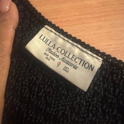 Lulla collection, - Stackable visor Elegant Black Women's Hat