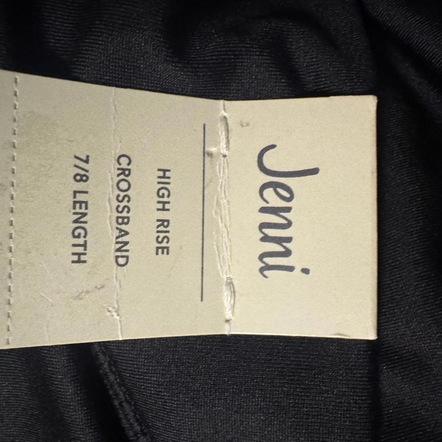 Jenni Black high rise 7/8 length Women's Leggings