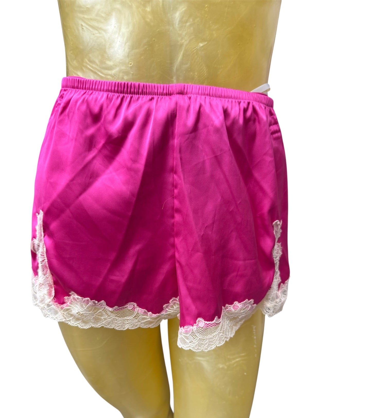 INC Elegant Pink Lace Trim Sleep Shorts