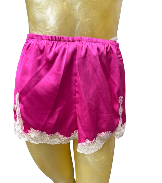 INC Elegant Pink Lace Trim Sleep Shorts