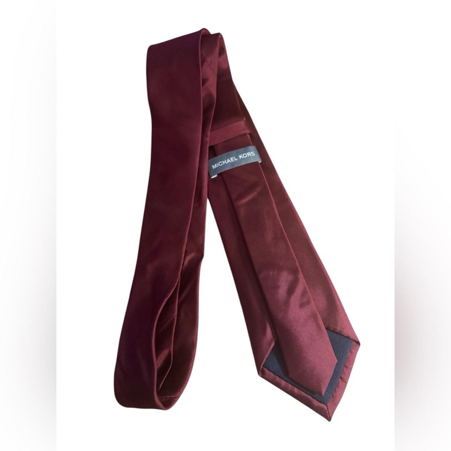 Michael Kors burgundy Tie Classic Design