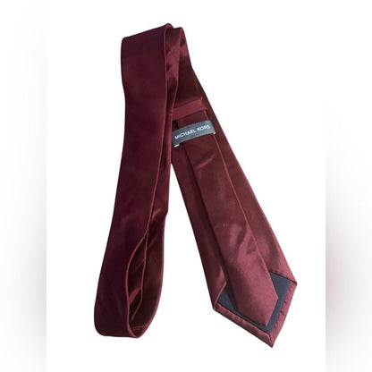 Michael Kors burgundy Tie Classic Design