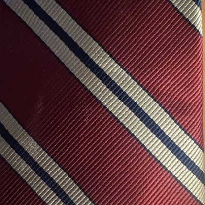 Club Room Men's Red Striped Tie