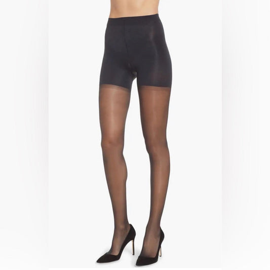 SPANX Black Sheer Hosiery
