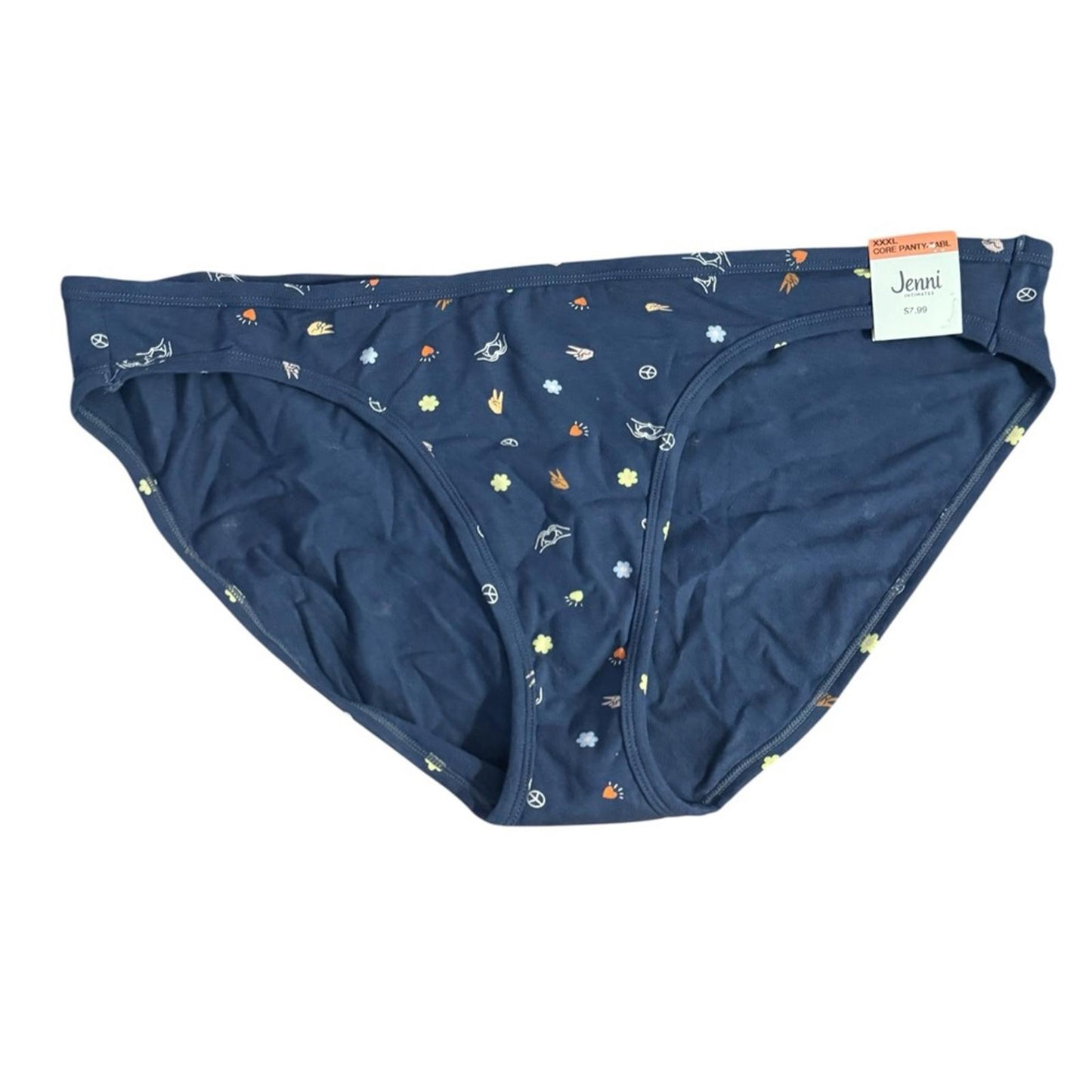 Set/12 Jenni Assorted Women's Core Bikini Panties Set