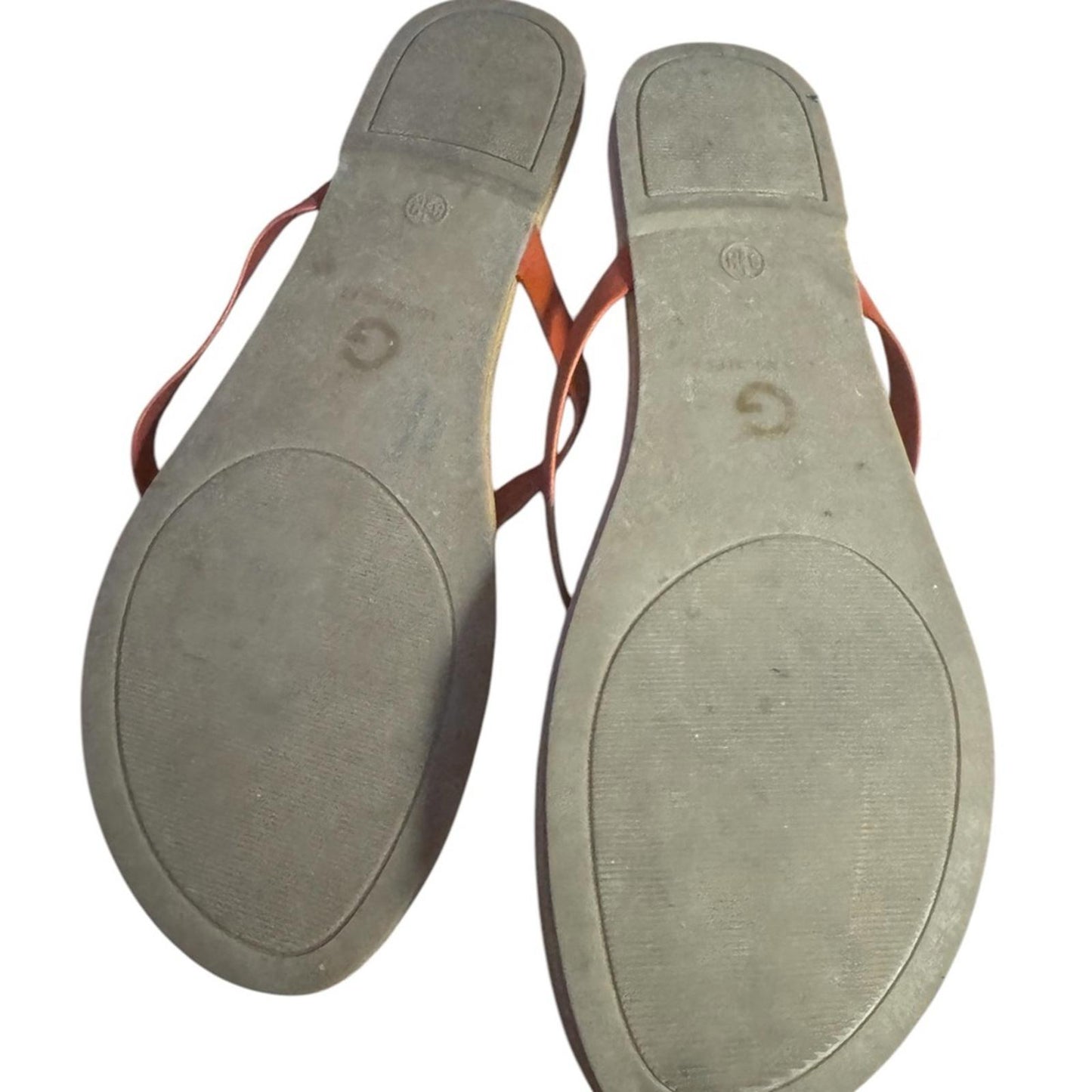 Pre-Love GBG Los Angeles Women's Orange Sandals