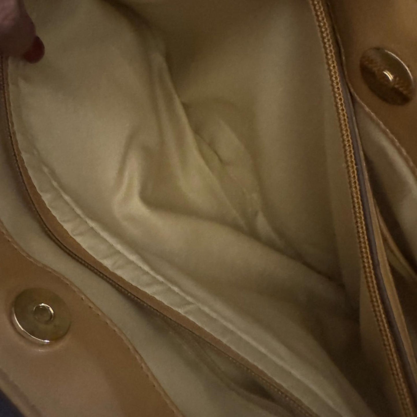 Pre-Love Giani Bernini Beige Floral Tote Bag