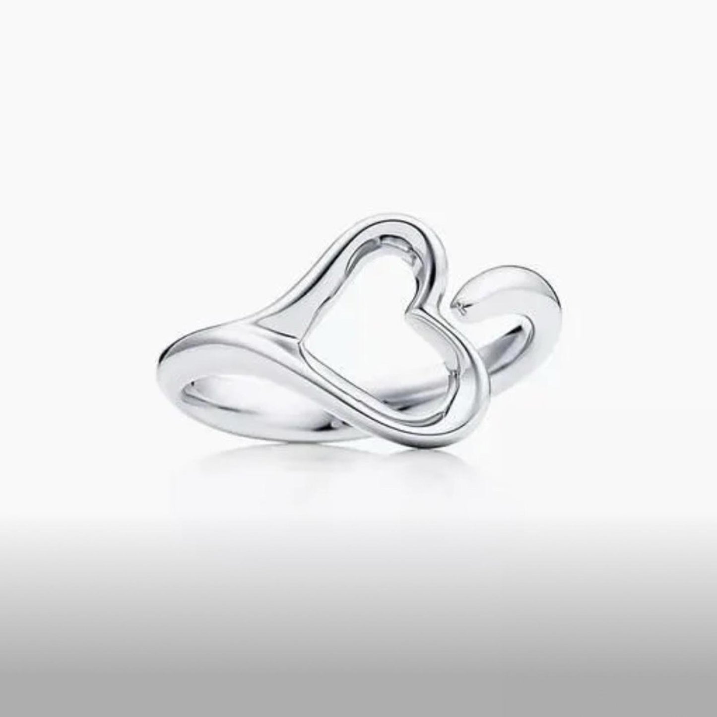 Pre-Love Tiffany & Co Open Heart adjustable Ring