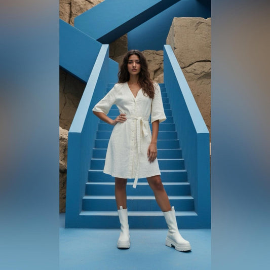 Lauren Ralph Lauren White Dress
