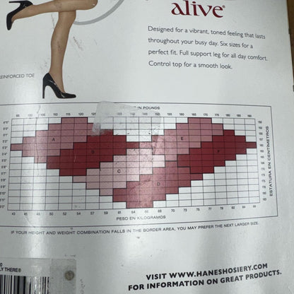 Hanes pk/3 Pantyhose