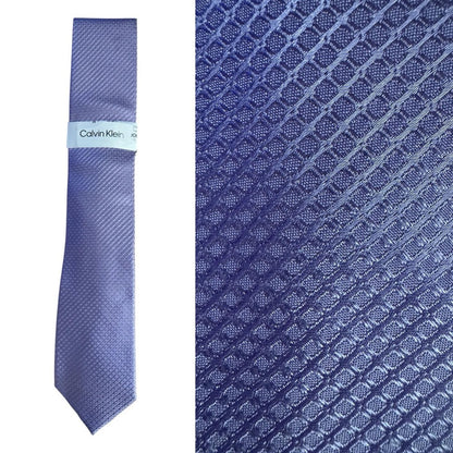 Calvin Klein lavender Textured Men's Tie
