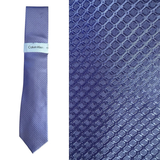 Calvin Klein lavender Textured Men's Tie