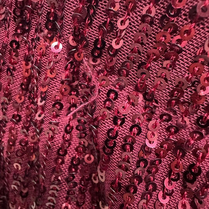 Vince Camuto Burgundy Sequin Pencil Skirt