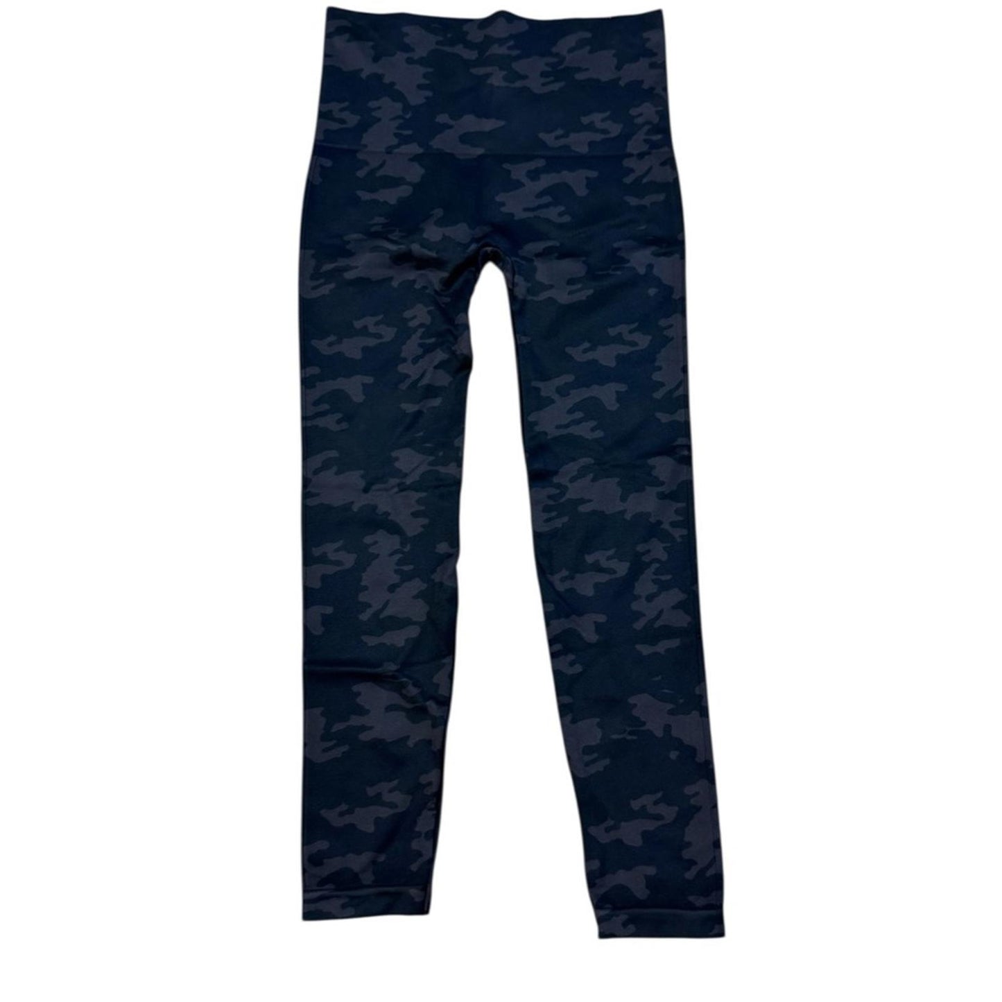 SPANX Black and Gray Camouflage Leggings