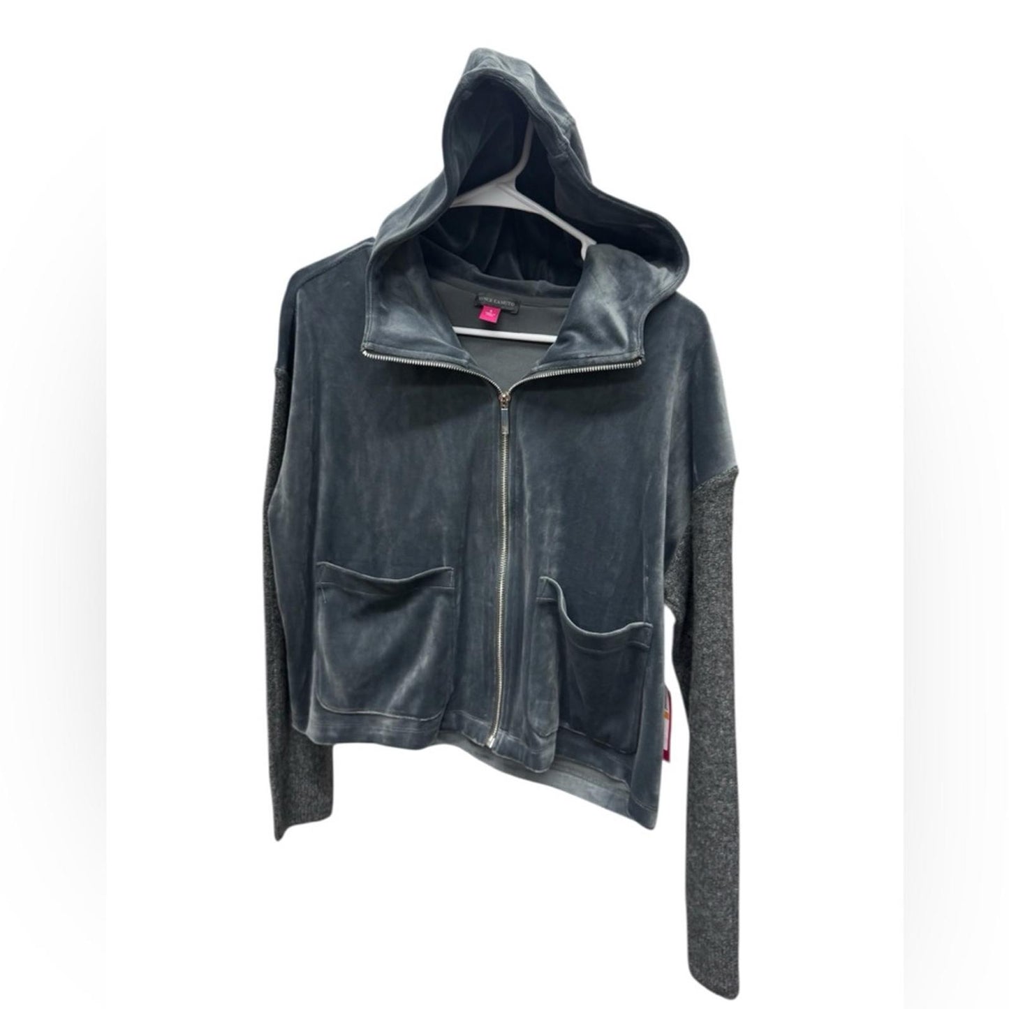 Vince Camuto Charcoal Zip-Up Jacket