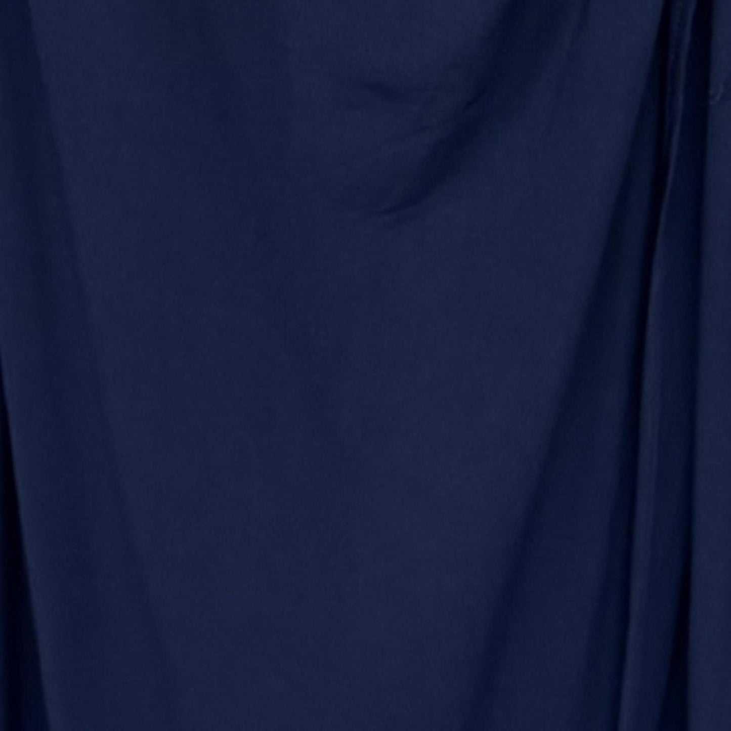 Betsy & Adam Elegant Navy Blue Evening Gown