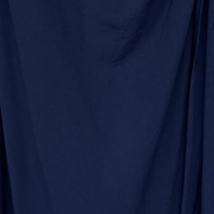 Betsy & Adam Elegant Navy Blue Evening Gown