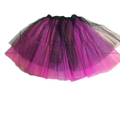 Amazon Black and Purple Mini Skirt