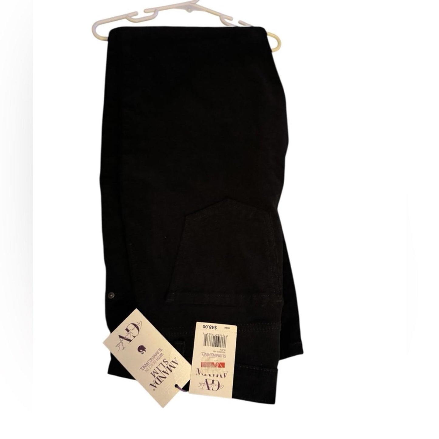 Gloria vanderbilt amanda black corduroy