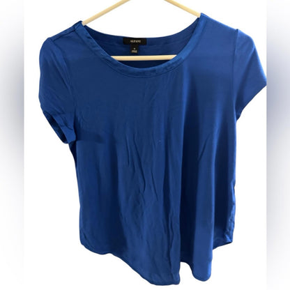 Pre-Love Alfani Royal Blue Short Sleeve Tee