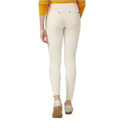 HUE Women's Cream Skinny Jeans