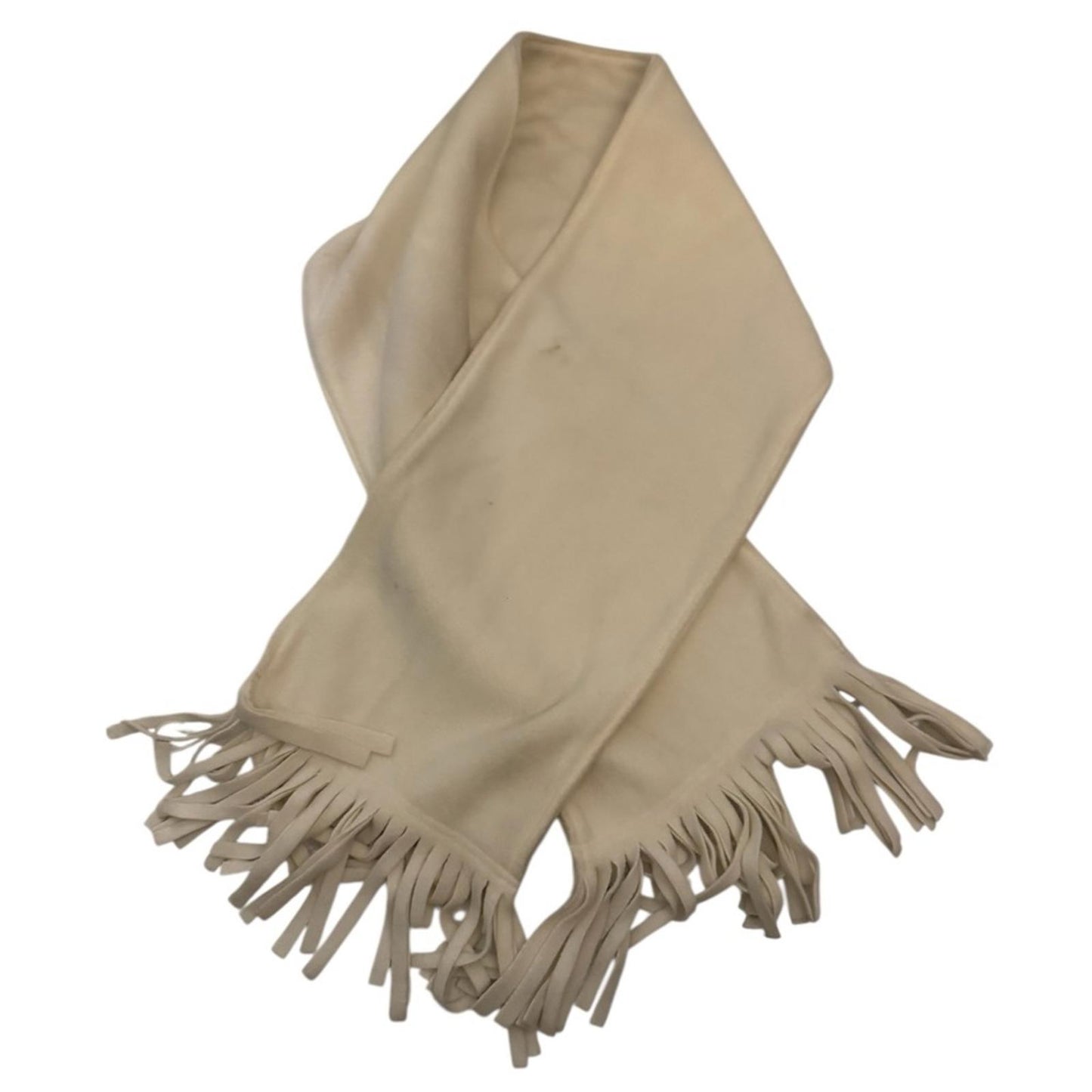 Pre-Love Elegant Cream Scarf