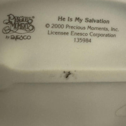 “ he is my salvation”
 Precious moments Figurine