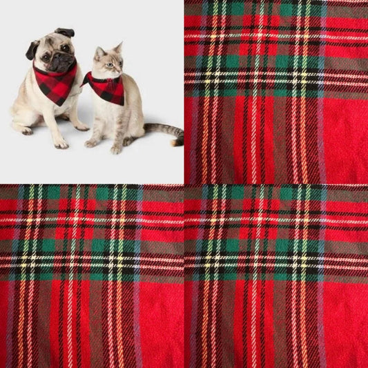 Vivifying Dog Christmas Bandana,