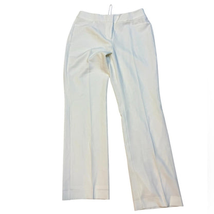 Kasper White High-Waisted Pants