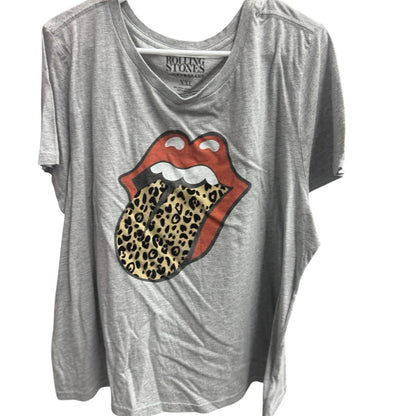 Lucky Brand Gray Graphic Short Sleeve Tee