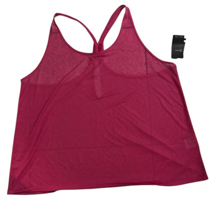 Ideology Women's Pink razor tie back Tank Top