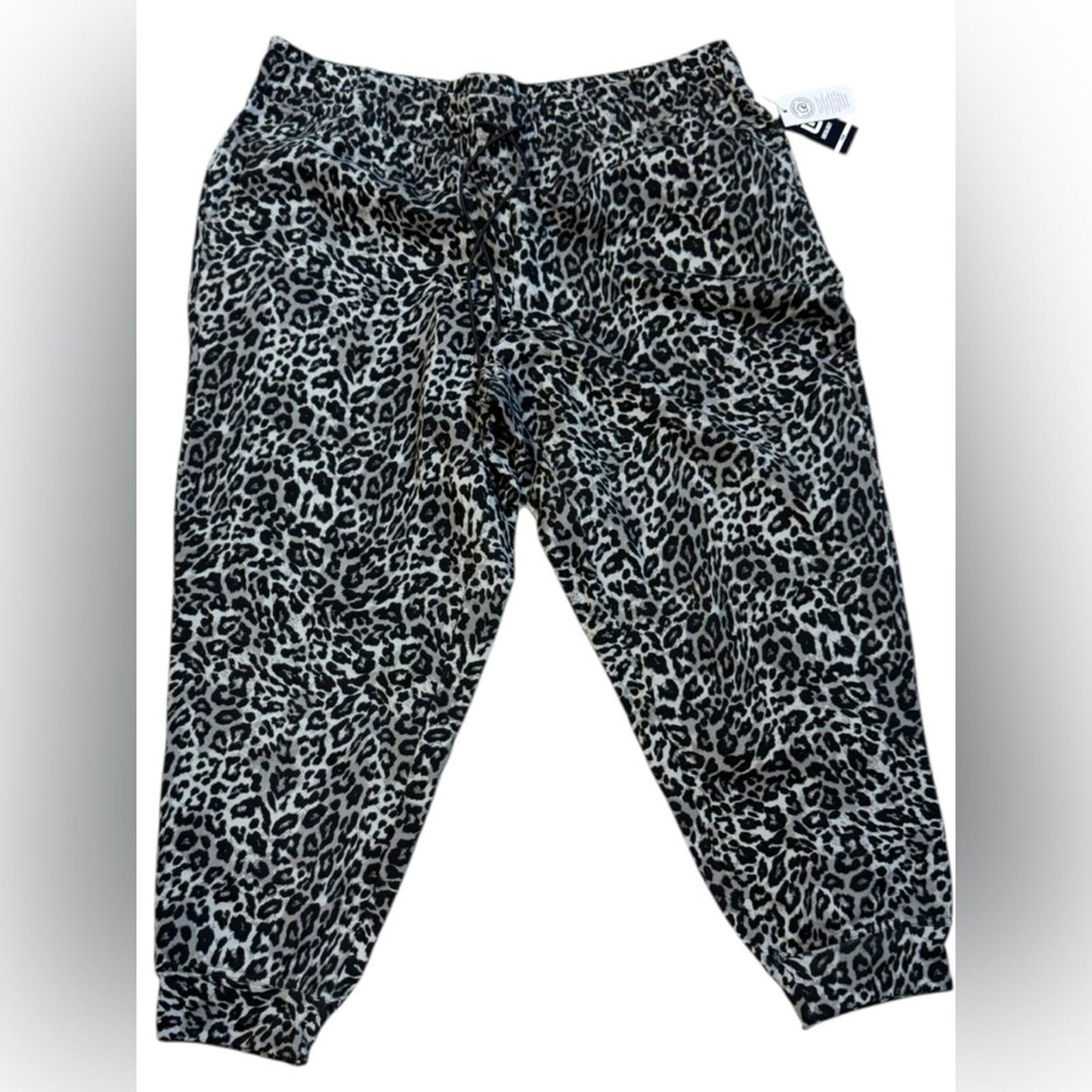 Ideology Black and White Animal Print Joggers