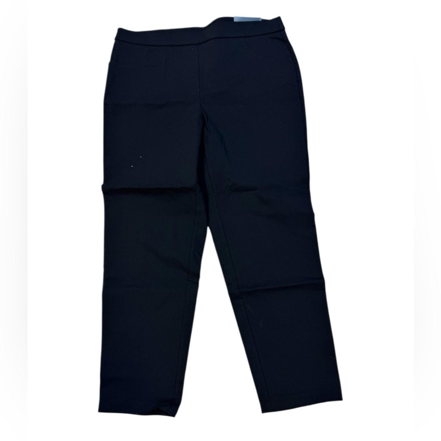Alfred Dunner Black Ankle Pants