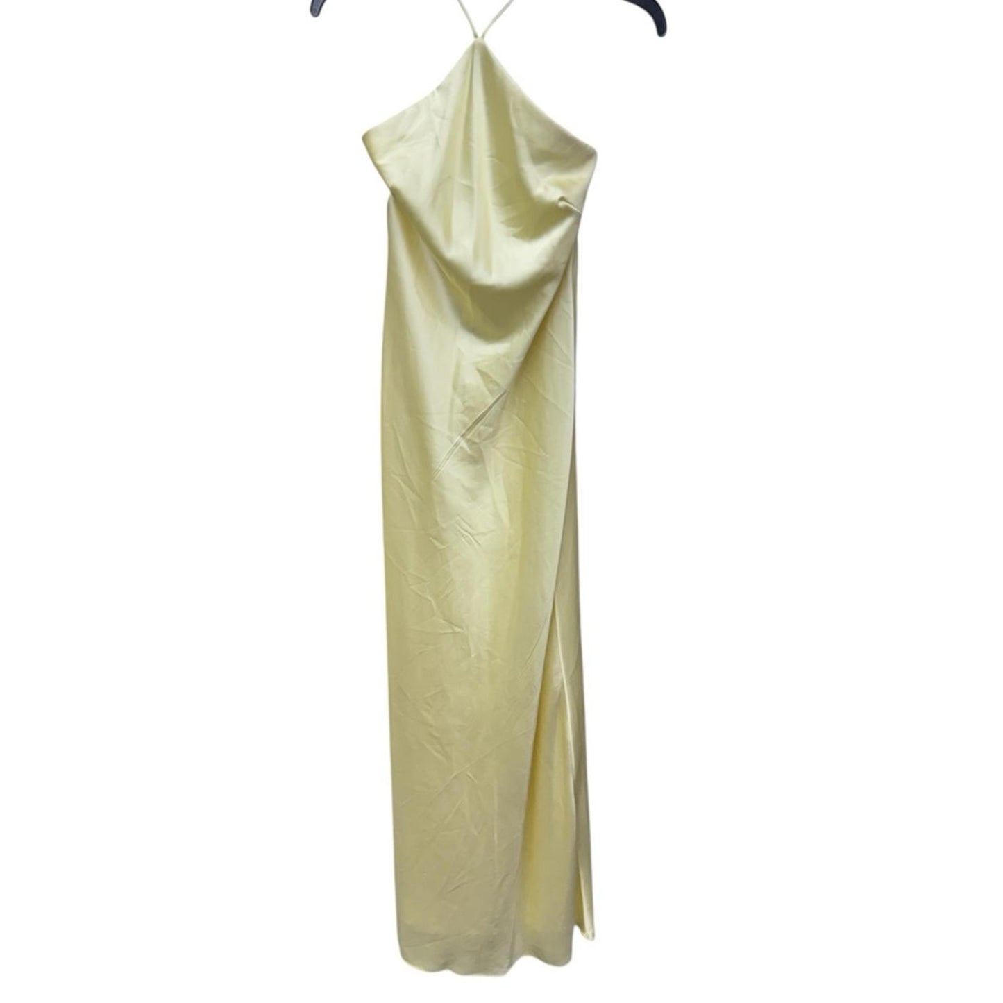 Morgan & Co. Strapless Cream Dress Maxi