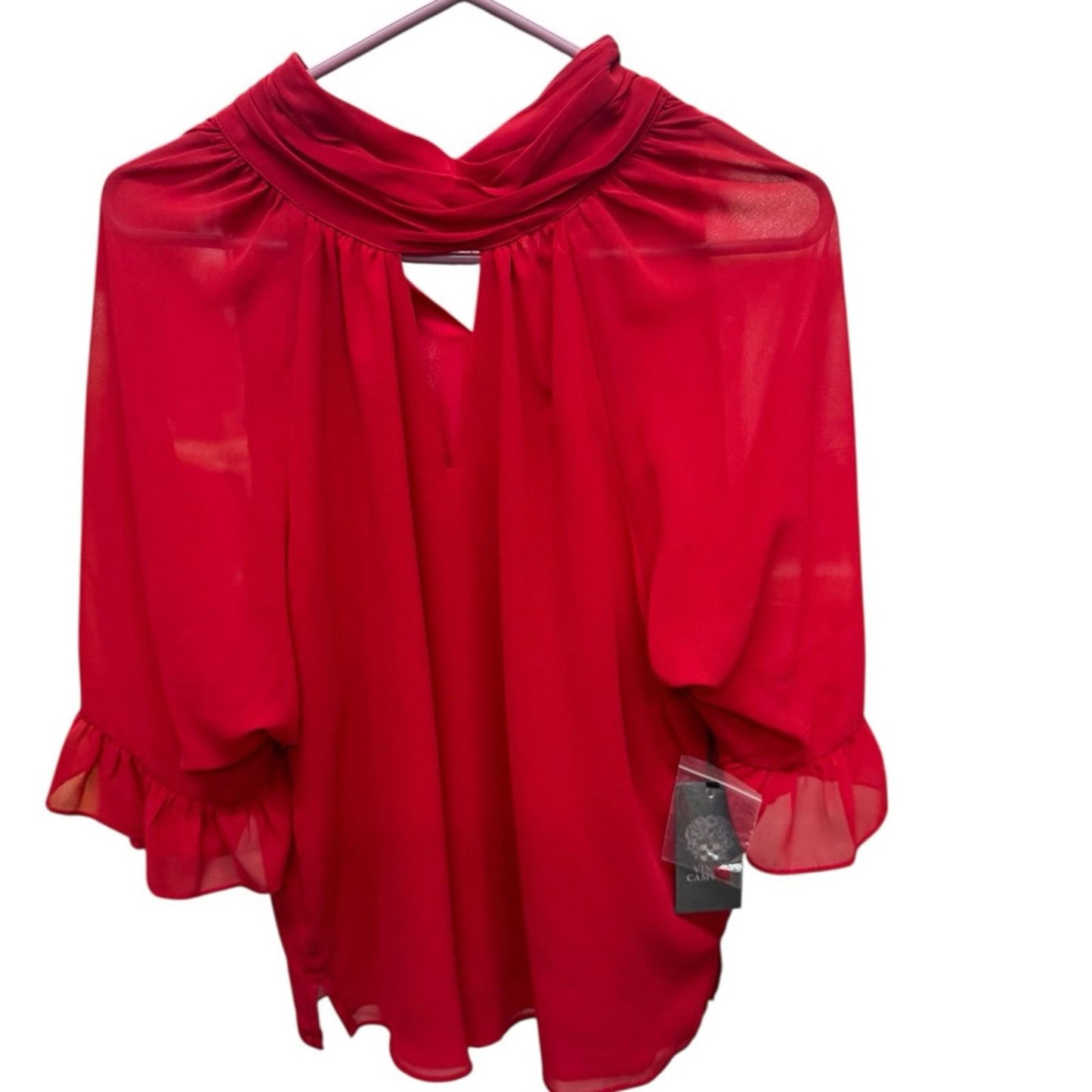 Vince Camuto Vibrant Red Blouse