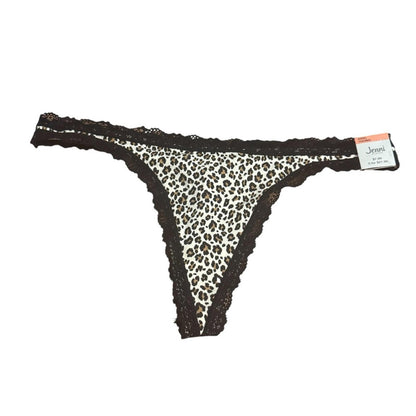 Set/6 Jenni Colorful Women's Thong Panty Set